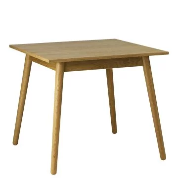 C35A_82x82cm_klasyczny_stół_drewniany_naturalny_dąb_FDB_Mobler_ilumia