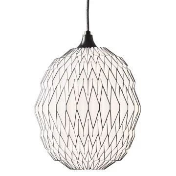 Caleo_1_lampa_wisząca_biały_brązowy_Le_Klint_ilumia