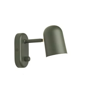 Buddy lampa ścienna- ciemnozielony Northern ilumia