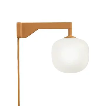 Rime Pomarańczowa Lampa Ścienna Muuto - Nowoczesny i Funkcjonalny Design | ilumia.pl