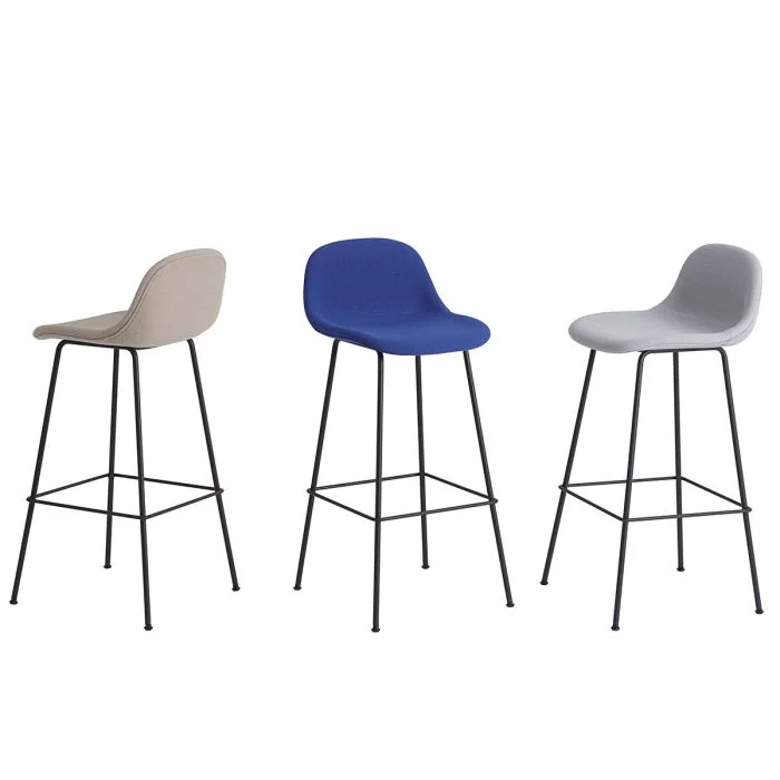 Fiber-barstool-w-back-75-tube-base-black-stretch-appeal-group-Muuto-ilumia