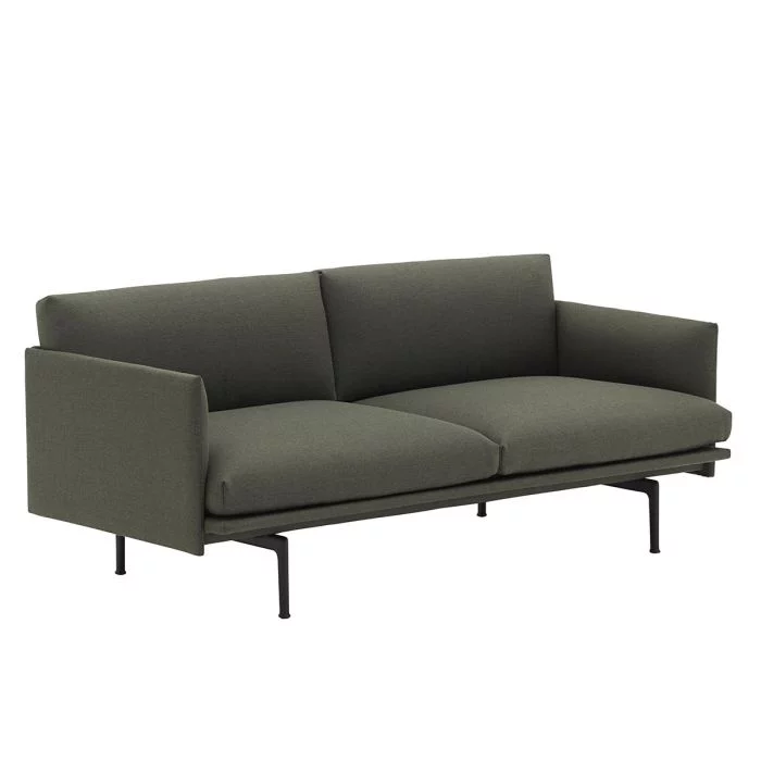 Outline-2-seater-fiord-961-aluminum-black-base-Muuto-ilumia