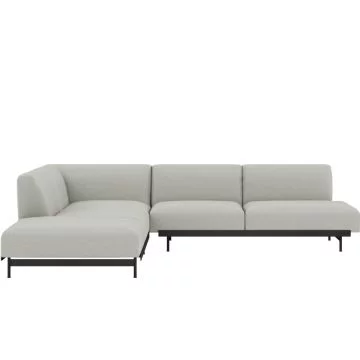 In Situ Muuto Sofa Modułowa, Rogowa, Duża - Szara |Designerskie Sofy w ilumia.pl 