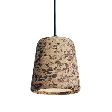 Material_lampa_wisząca_korek_mieszany_czarny_New_Works_ilumia