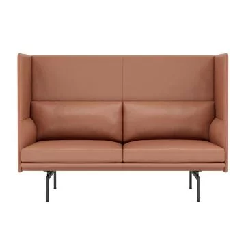 Outline-high-back-2-seater-Refine_Leather_Cognac-Muuto-ilumia