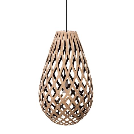Koura_50_lampa_wisząca_czarny_naturalny_David_Trubridge_ilumia