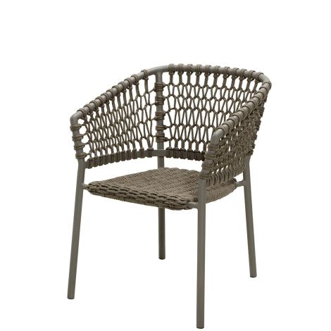 Ocean_krzesło_taupe_Cane-line_ilumia