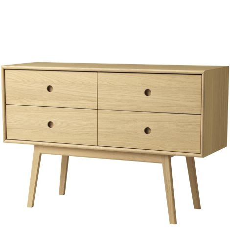 F22_komoda drewniana_dąb_czarny_FDB_Mobler_ilumia