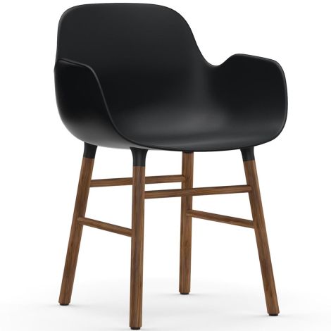 602770_Form_ Armchair_Walnut_Black_Normann-Copenhagen-ilumia