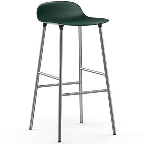 603166_Form_Barstool_75cm_GreenChrome_Normann-Copenhagen-ilumia---