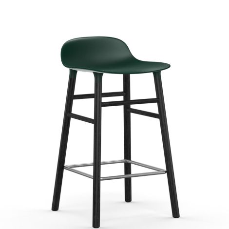 603216_Form_Barstool_65cm_Green_BlackWood_Normann-Copemnagen-ilumia