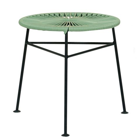 Centro_stolik_stołek_podnóżek_zielony_OKdesign_ilumia