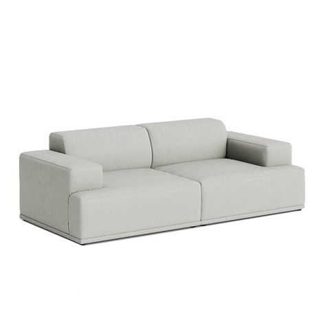 Connect Soft Sofa Modułowa, tkanina Divina 190, Kvadrat – 2-osobowa w cenie PLN18,189.57 ilumia in MEBLE, STREFA OKAZJI, PROJEKTANCI, MUUTO, Anderssen & Voll, SOFY, PROMOCJA MIESIĄCA, OKAZJE MIESIĄCA!, SOFY MODUŁOWE, SOFY 2-OSOBOWE