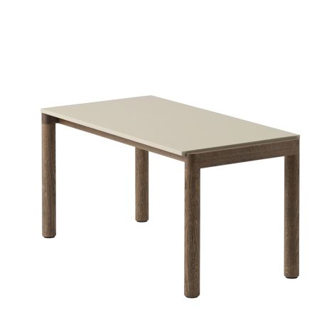 Couple_stolik_kawowy_mały_piaskowy_ciemny_dąb_Muuto_ilumia