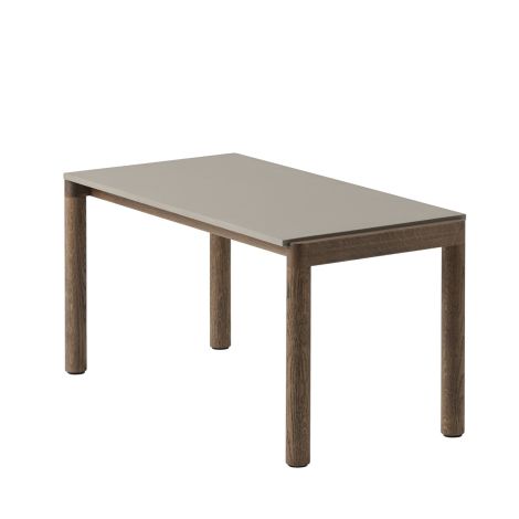 Couple_stolik_kawowy_mały_taupe_ciemny_dąb_Muuto_ilumia