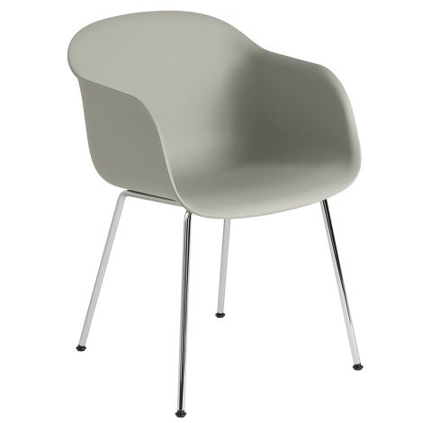 Fiber-armchair-tube-base-grey-chrome-Muuto-ilumia