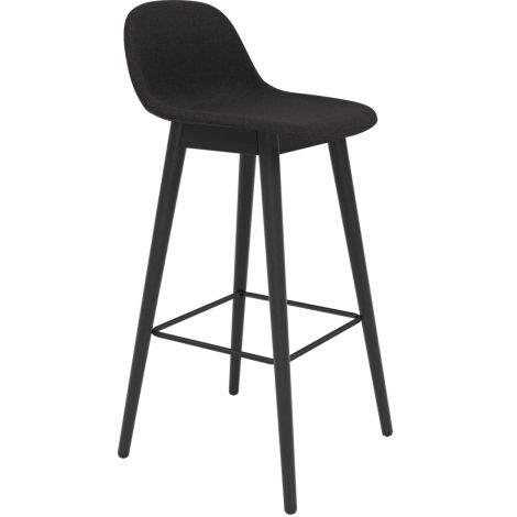 Fiber-Bar-Stool-Wood-Base-75cm-remix183-23780-BLACK_Muuto-ilumia