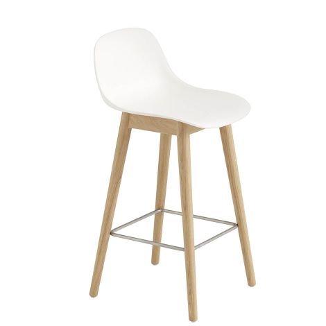 Fiber-barstool-w-back-wood-base-white-65-Muuto-ilumia