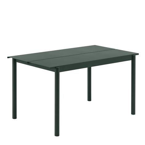 Linear-steel-outdoor-table-140-dark-green-Muuto-ilumia