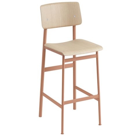 Loft-bar-stool-75-dusty-rose-oak-Muuto-ilumia
