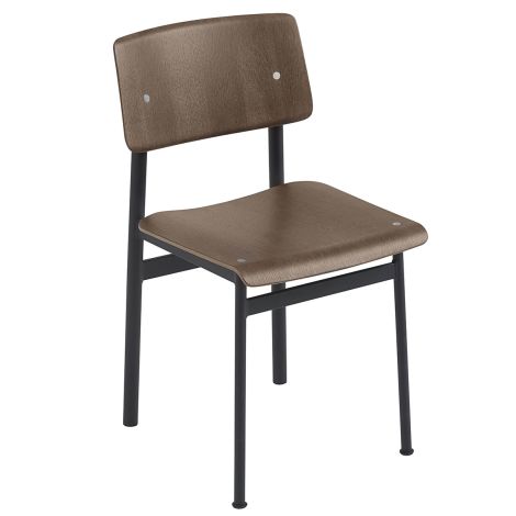 Loft-chair-black-stained-dark-brown-v2-Muuto-ilumia