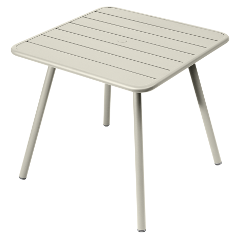 LUXEMBOURG_TABLE_80x80_4_PIEDS_GRIS_ARGILE