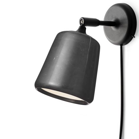 Material_lampa_ścienna_kinkiet_czarny_marmur_New_Works_ilumia