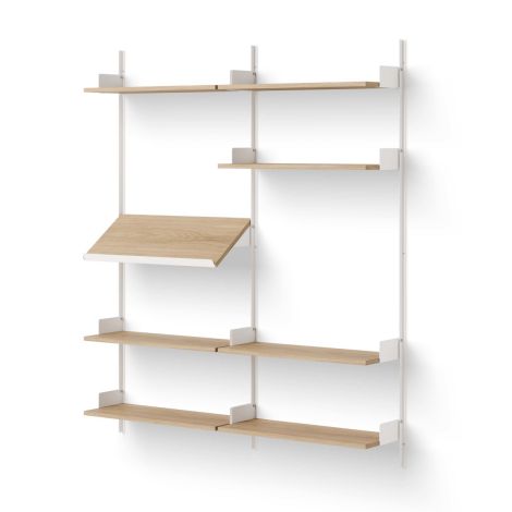 regał_ścienny_z_półką_na_czasopisma_dąb_biały_New_Works_ilumia