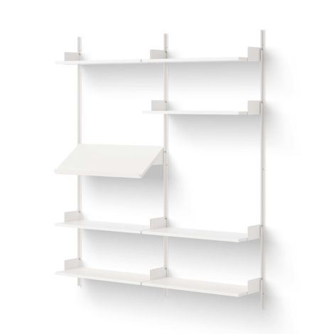 regał_ścienny_z_półką_na_czasopisma_biały_New_Works_ilumia