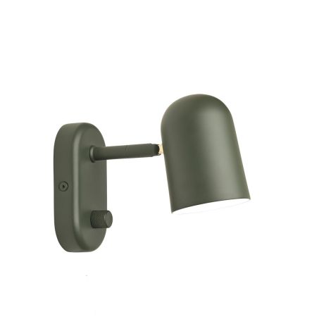 Buddy lampa ścienna- ciemnozielony Northern ilumia