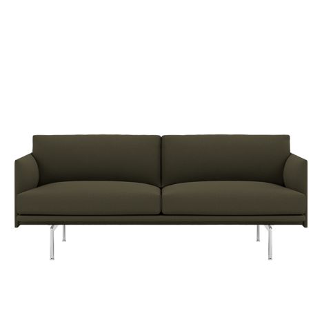 Wyprzedaż - Outlet - Outline_sofa_2_osobowa Divina Kvadrat_Muuto_ilumia