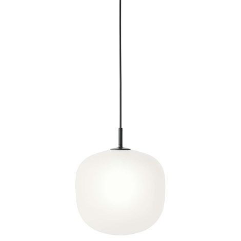 Muuto Rime 25 cm - lampa wisząca z mlecznego szkła