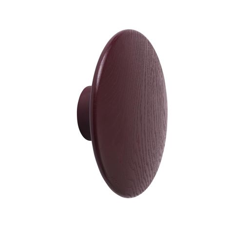 The-Dots-large-burgundy-Muuto-ilumia