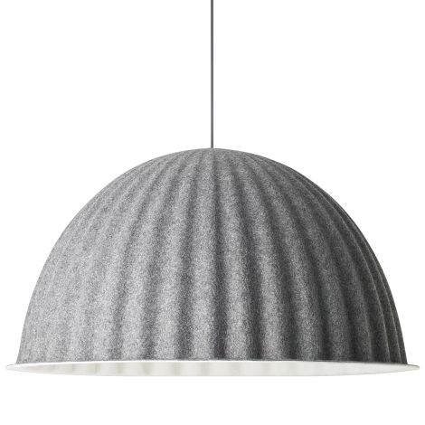 Under The Bell Ø82 cm duża lampa akustyczna z filcu muuto 21352 ilumia
