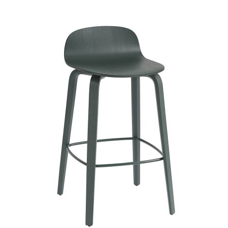 Visu-bar-stool-h65cm-dark-green-Muuto-ilumia