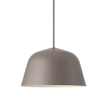 Muuto Ambit Ø 25 cm kompaktowa i nowoczesna lampa wisząca - szara 26031