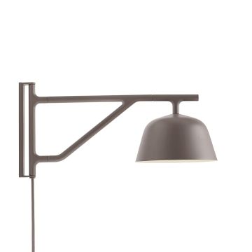 15314 Ambit Wall 16,7cm regulowana lampa ścienna - taupe