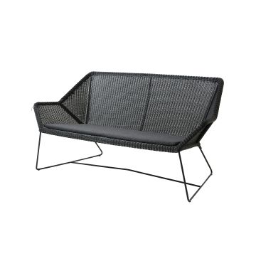 Breeze_Sofa_2_osobowa_czarna_Cane-line_ilumia