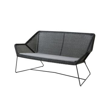 Breeze_Sofa_2_osobowa_czarna_Cane-line_ilumia
