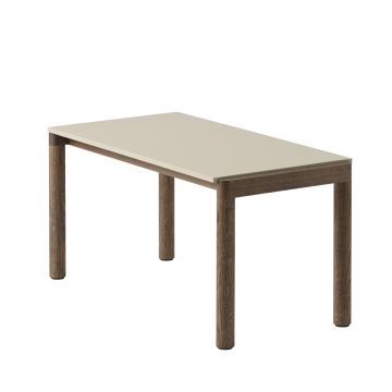 Couple_stolik_kawowy_mały_piaskowy_ciemny_dąb_Muuto_ilumia