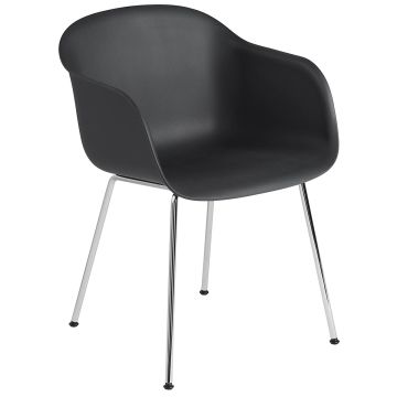 Fiber-armchair-tube-base-black-chrome-Muuto-ilumia