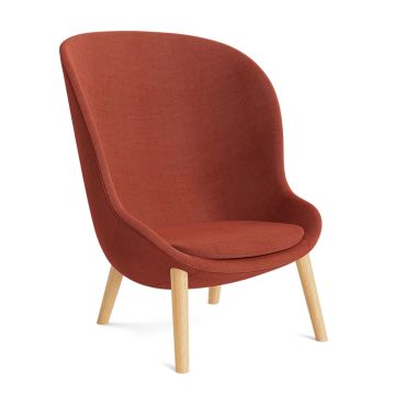 Hyg fotel tapicerowany wysoki-Normann Copenhagen-ilumia