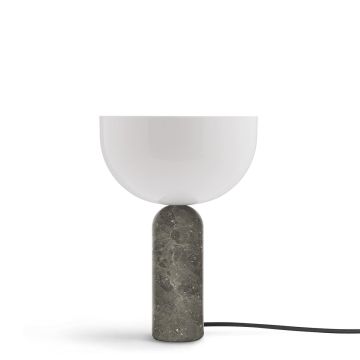 Kizu_lampa_stołowa_mała_szara_marmur_akryl_New_Works_ilumia