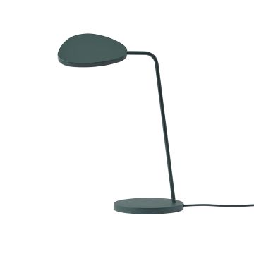13424 Leaf lampa stołowa LED - ciemnozielona