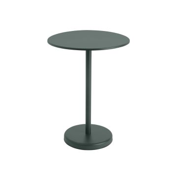 Linear_stolik_barowy_stalowy_h95cm_ciemnozielony_muuto_ilumia
