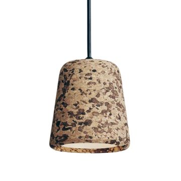 Material_lampa_wisząca_korek_mieszany_czarny_New_Works_ilumia