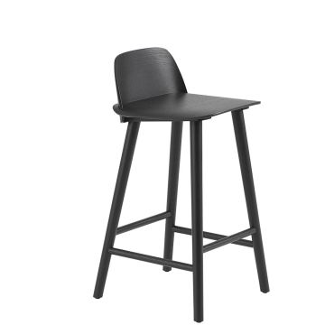 Nerd-bar-stool-h65cm-black-Muuto-ilumia