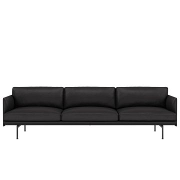 Outline-3-5-seater-Refine_Leather_Black-Muuto-ilumia