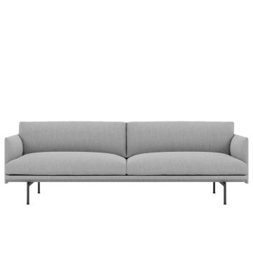 Outline-3-seater-Vancouver-14-black-base-Muuto-ilumia