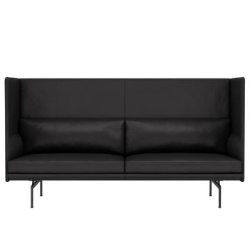 Outline-high-back-3-seater-Refine_Leather_Black-Muuto-ilumia